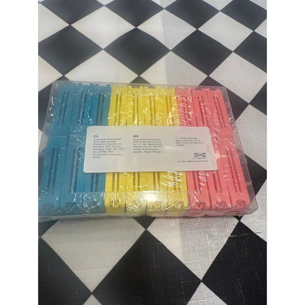 IKEA BEVARA Sealing Clips 30 Pack Mixed Colors Sizes Food Bag Clips kitchen